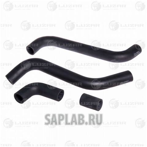 Купить LUZAR LPK0111 Комплект патрубков радиат. (4шт.) с хомутами Ока LPK0111