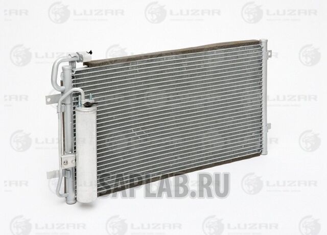 Купить LUZAR LRAC0127 Конденсатор с ресивером Приора-Halla LRAC0127