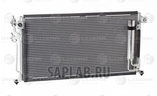 Купить LUZAR LRAC1100 Конденсер с ресив. Mitsubishi Lancer IX (03-) LRAC1100