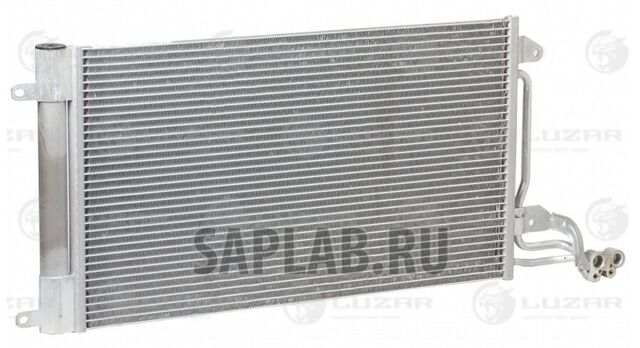 Купить LUZAR LRAC1853 Конденсер с ресив. VW Polo (10-), Skoda Fabia (07-) LRAC1853