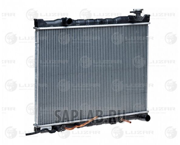 Купить LUZAR LRc081E3 Радиатор двигателя Kia Sorento (06-) 2.5CRDi AT LRc081E3