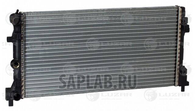 Купить LUZAR LRc1853 Радиатор двигателя VW Polo (10-)/Rapid (11-)/Fabia (07-)/Roomster (06-) LRc1853