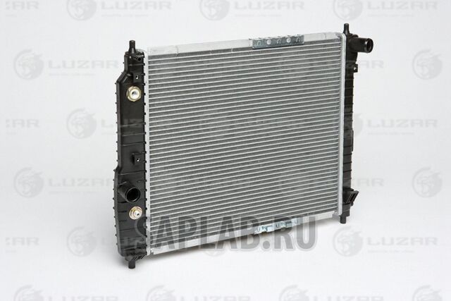 Купить LUZAR LRcCHAv05224 Радиатор двигателя Chevrolet Aveo (05-) АТ LRcCHAv05224