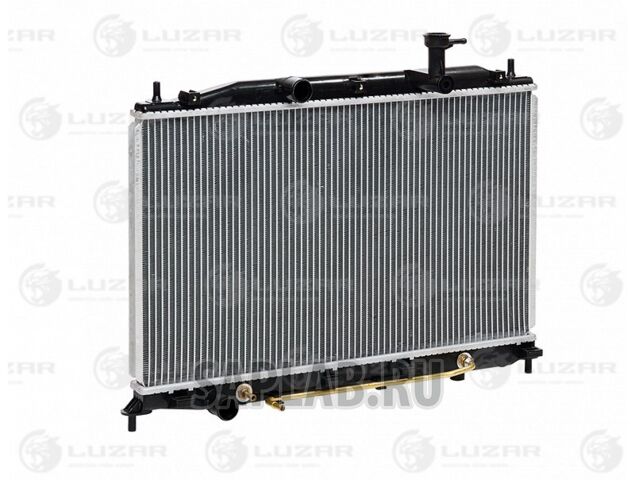 Купить LUZAR LRCKIRI05210 Радиатор двигателя Kia Rio (05-) АТ LRCKIRI05210
