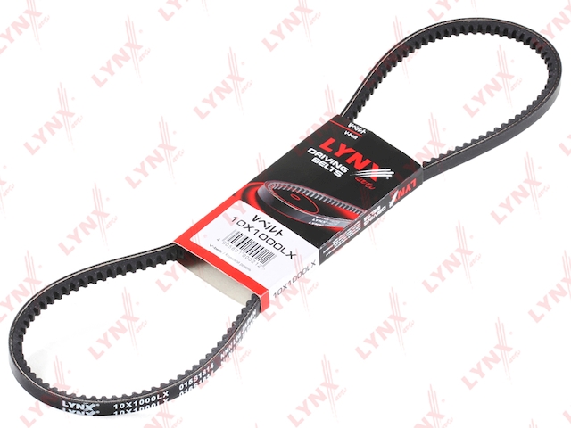 Купить LYNX 10X1000LX Ремень клиновой подходит для BMW 3(E30)/5(E28/34) 2.4TD, CHRYSLER Voyager 3.0 95-01, FORD Sierra 2.0-2.8 86, JAGUAR XJ 4.0 94-97,MB 190 2.0(W201) 84, OPEL Frontera 2.0 92-98/Omega A 1. 10X1000LX