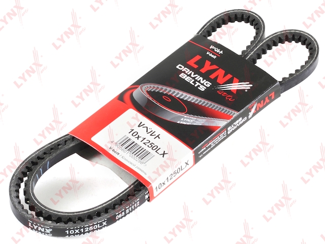Купить LYNX 10X1250LX Ремень клиновой подходит для RENAULT Safrane 2.0-2.2 92-96, SAAB 900 2.0 8V 93 10X1250LX