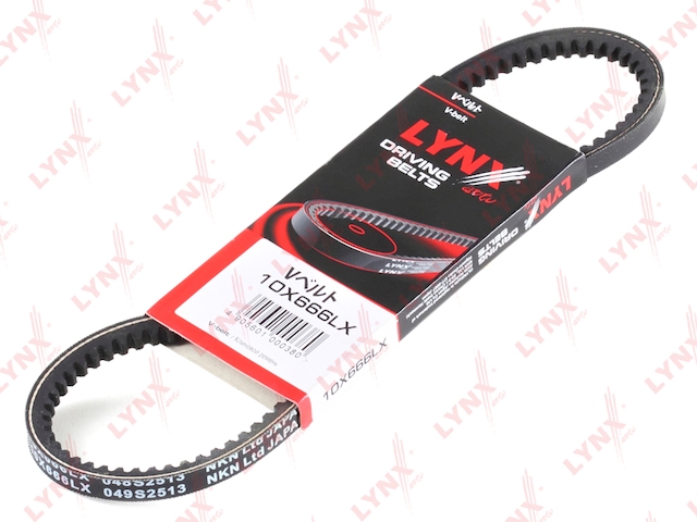 Купить LYNX 10X666LX Ремень клиновой подходит для DAEWOO Matiz 0.8 98, VW Corrado 1.8 G60/Golf II 1.8 G60 91/Passat 1.8 G60 97 10X666LX
