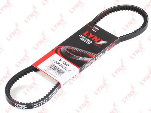 Купить LYNX 10X737LX Ремень клиновой подходит для AUDI 80 1.6D-1.9D 86-91, DAIHATSU Copen 0.7 03, FIAT Croma 1.9D 92-96 / Tempra 1.6-1.9D 90-96 / Tipo 1.1-1.9D 95, VW Corrado 1.8 88-93 / Golf II 1.6D-1.8 9 10X737LX