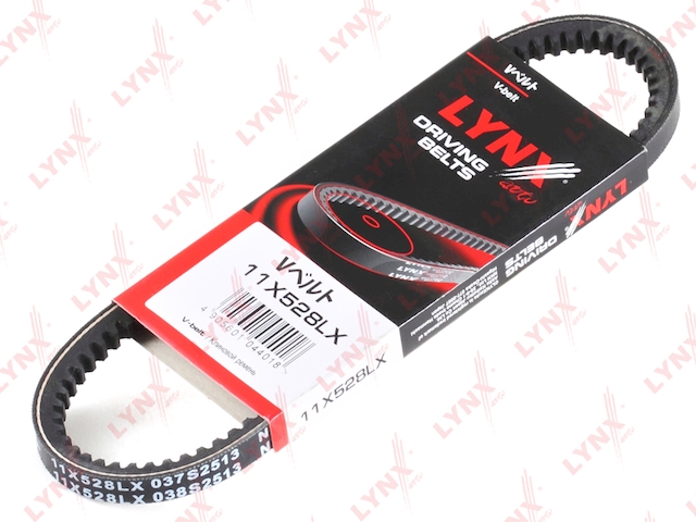 Купить LYNX 11X528LX Ремень клиновой подходит для AUDI A4 1.6-1.8T 95-00 / A6 1.8-T 97-05, VW Passat 1.6-1.8T 97-00 11X528LX