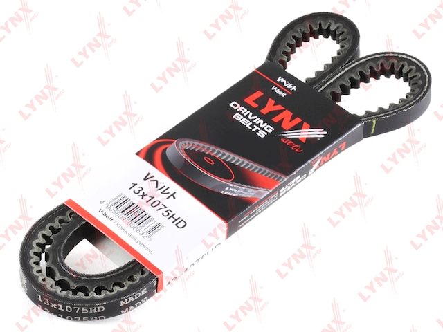 Купить LYNX 13X1075HD Ремень клиновой подходит для NISSAN Patrol 2.8TD 00, JAGUAR XJ/XJS 5.3/6.0 96, IVECO MK 91 13X1075HD