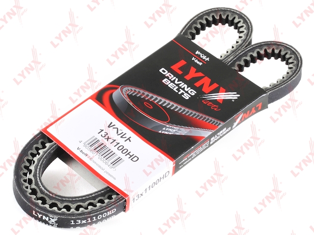 Купить LYNX 13X1100HD Ремень клиновой подходит для FORD Ranger 2.5D-3.0TD 99, MAZDA B-Serie 2.5D-TD 99, NISSAN Serena 2.3D 95, RENAULT Magnum 96 13X1100HD