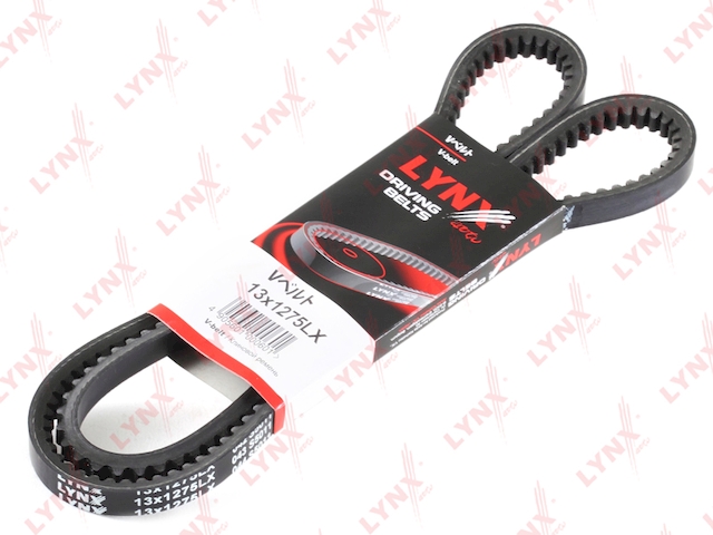 Купить LYNX 13X1275LX Ремень клиновой подходит для NISSAN Patrol 3.2D-TD 90, SAAB 9000 2.0-T 98, TOYOTA Hilux 2.4D 92, VW Transporter 4 2.4D-2.5 90-03 13X1275LX
