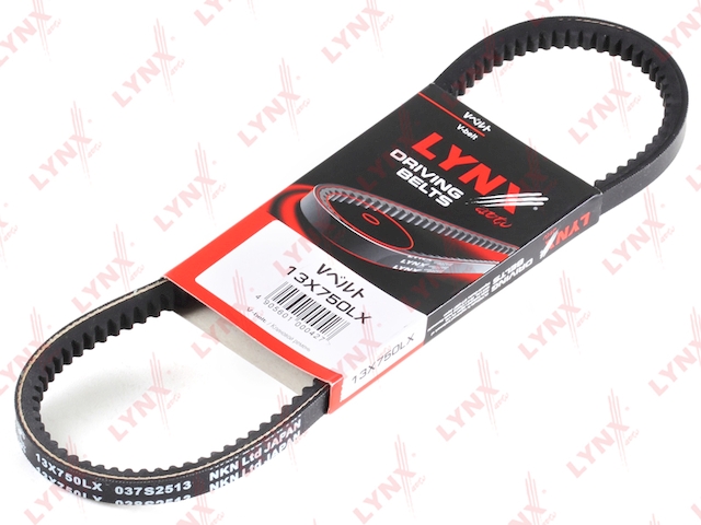 Купить LYNX 13X750LX Ремень клиновой подходит для ALFA ROMEO 155/164 2.0T 92-97, FIAT Croma 2.0-T 96/Tempra 1.8 96/Tipo 1.6-2.0 95, HYUNDAI H100 2.5D-TD 93-00, LANDROVER Defender 2.5D 90-01 13X750LX