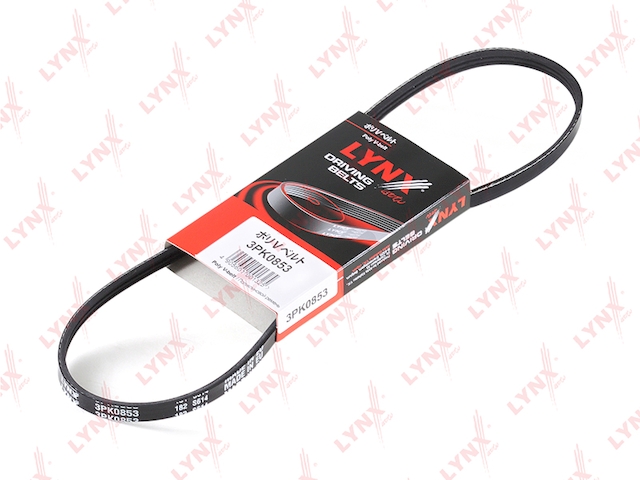 Купить LYNX 3PK0853 Ремень поликлиновой подходит для NISSAN Almera(N16) 1.5 00 3PK0853