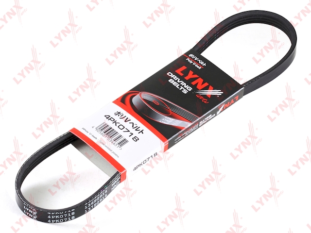 Купить LYNXAUTO 4PK0718 Ремень поликлиновой