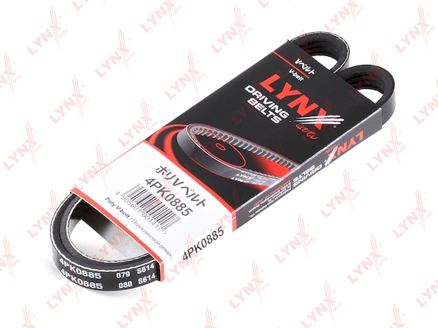 Купить LYNXAUTO 4PK0885 Ремень поликлиновой (EPDM, Power Max)