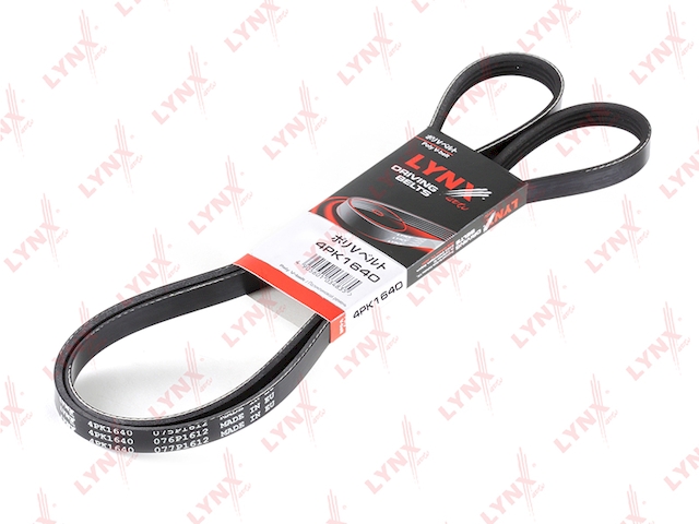 Купить LYNX 4PK1640 Ремень поликлиновой подходит для DAIHATSU Terios 1.3 00-05 4PK1640