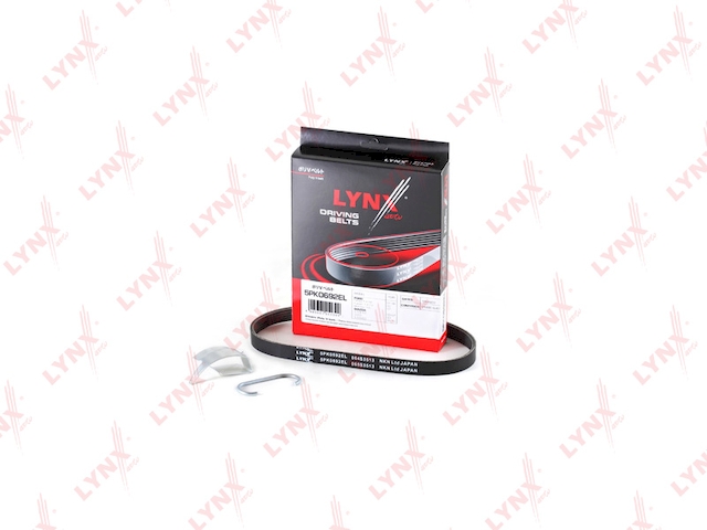 Купить LYNX 5PK0692EL Ремень поликлиновой эластичный подходит для FORD Mondeo 1.6T 07 / Fiesta 1.25-1.6 02 / Fusion 1.25-1.6 02, MAZDA 2 1.25-1.6 03 / 3 2.0 04 / 5 1.8-2.0 05 5PK0692EL