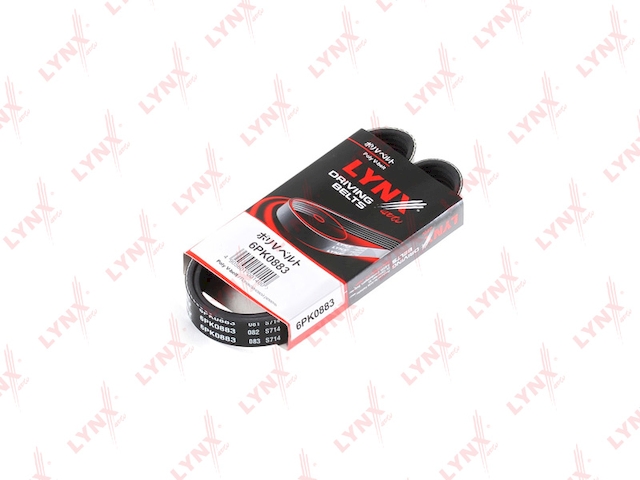 Купить LYNXAUTO 6PK0883 Ремень поликлиновой (EPDM, Power Max) LADA KALINA 1117-19