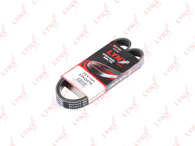Купить LYNXAUTO 6PK0975 Ремень поликлиновой (EPDM, Power Max)