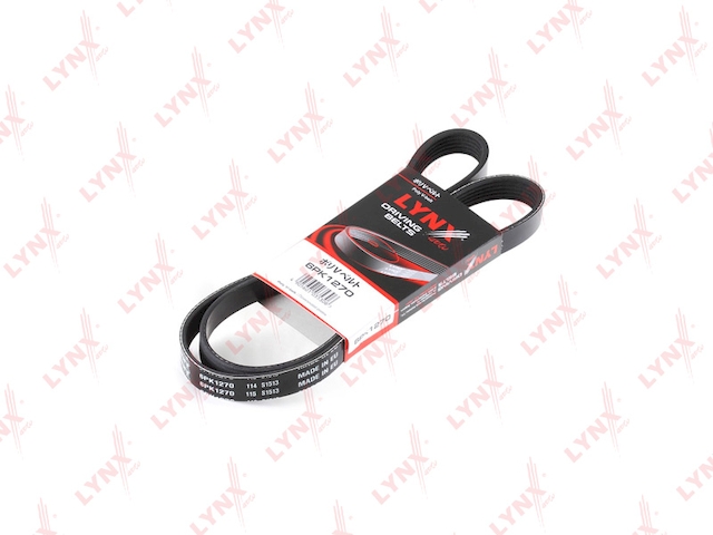 Купить LYNX 6PK1270 Ремень поликлиновой подходит для FORD Sierra 2.0 90-93, VOLVO 850 2.0-2.5 91-96/C70 2.0-2.5T 98-05 6PK1270