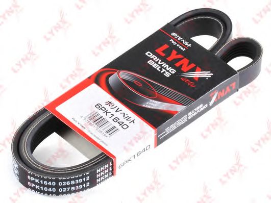 Купить LYNX 6PK1640 Ремень поликлиновой подходит для BMW 1(E87) 1.6-2.0/3(E46) 1.-/1.8 01-05, FORD Mondeo III 2.0TD/2.2TD 00-07/Transit 2.0D 00, RENAULT Megane I 1.9D 96, VOLVO S40 1.9D 95-00 6PK1640