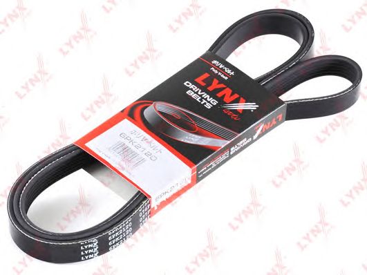 Купить LYNX 6PK2120 Ремень поликлиновой подходит для FORD Mondeo 1.6-2.0 96-00, LEXUS GS430 05, MB C200D-36(W202) 93-00 / E200D-320(W210) 05-02 / G250D-320(W461/3) 90, OPEL Vectra C 2.8T 05, SAAB 9-3 2.8T 6PK2120