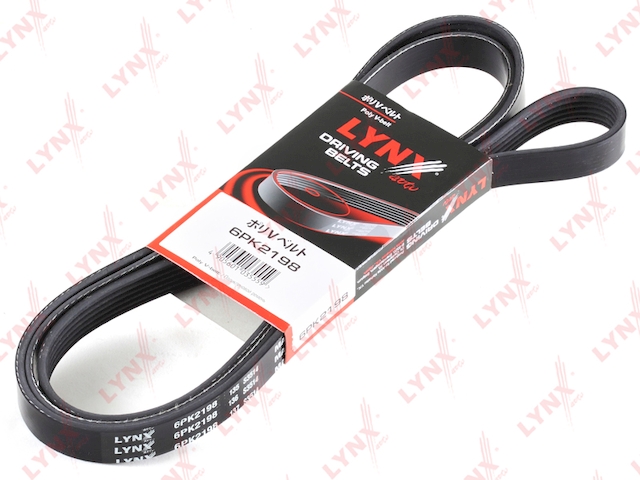 Купить LYNX 6PK2198 Ремень поликлиновой подходит для FORD Galaxy 06/Mondeo 07/S-Max 2.0 06 6PK2198