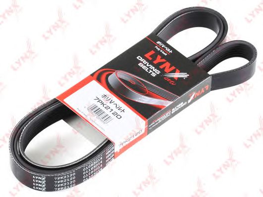 Купить LYNX 7PK2120 Ремень поликлиновой подходит для TOYOTA Land Cruiser 4.0 03, LAND ROVER Range Rover II 3.9-4.6 94-02 7PK2120