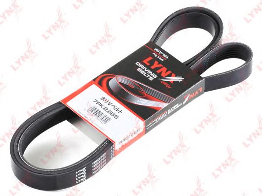 Купить LYNX 7PK2265 Ремень поликлиновой подходит для HONDA Accord VIII 2.2D 03/CR-V 2.2D 05, HYUNDAI H-1 2.5D 08, JEEP Grand Cherokee 5.2-5.9 92-99, KIA Sorento 2.5D 02 7PK2265