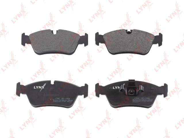 Купить LYNX BD-1408 Колодки тормозные передние подходит для BMW 3 (E46) 1.6-2.5 98-05 BD-1408