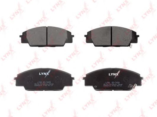 Купить LYNXAUTO BD3408 Колодки тормозные передние 45022SMTE00 GRAS