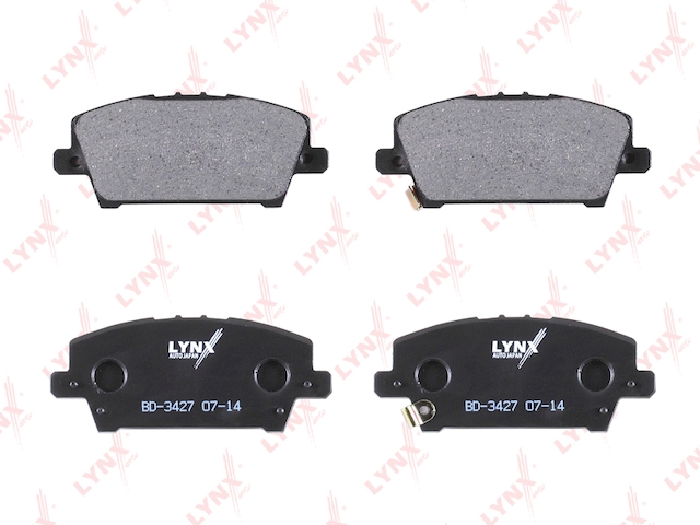Купить LYNX BD-3427 Колодки тормозные передние подходит для HONDA Civic 1.4-2.2D 06 BD-3427