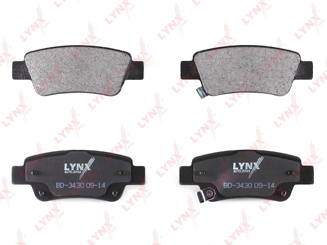 Купить LYNX BD-3430 Колодки тормозные задние подходит для HONDA CR-V 2.0-2.4 07 BD-3430