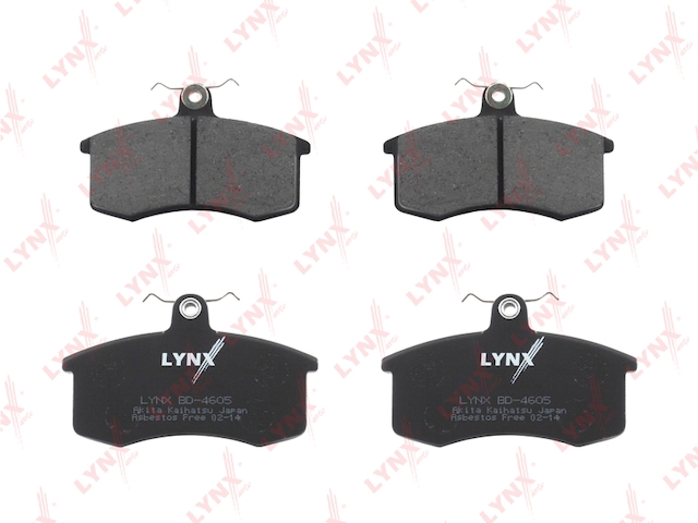 Купить LYNX BD-4605 Тормозные колодки передние подходит для LADA 2108-099 BD-4605