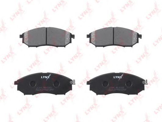 Купить LYNX BD-5725 Колодки тормозные передние подходит для NISSAN Murano 3.5 04/Pathfinder 2.5TD 05 BD-5725