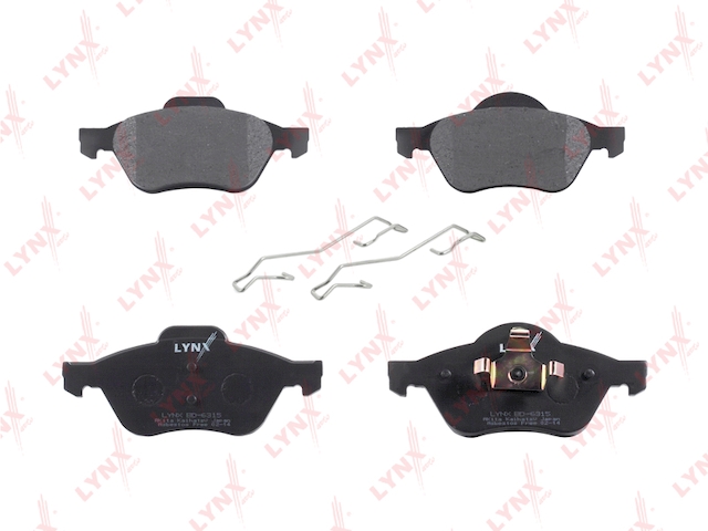 Купить LYNX BD-6315 Колодки тормозные передние подходит для RENAULT Clio 2.0 06 / Megane 1.4-2.0D 02 / Scenic 1.4-1.9D 03 BD-6315