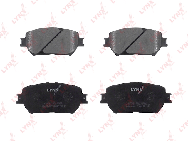 Купить LYNX BD-7522 Колодки тормозные передние подходит для TOYOTA Camry(V30) 2.4-3.0 01 BD-7522