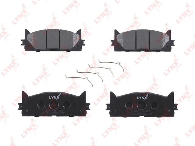 Купить LYNX BD-7530 Колодки тормозные передние подходит для TOYOTA Camry(V40) 06, LEXUS ES350 07 BD-7530