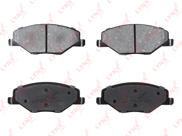 Купить LYNX BD-8035 Колодки тормозные передние подходит для VW Polo Sedan 1.6 10 / SKODA Fabia 1.2 11 BD-8035