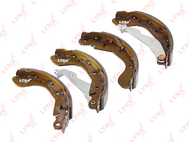 Купить LYNX BS-1802 Колодки тормозные задние подходит для CHEVROLET Aveo 1.2-1.5 08 / Kalos 1.2-1.4 05, DAEWOO Kalos 1.2-1.4 02 BS-1802