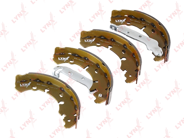 Купить LYNX BS-3001 Колодки тормозные задние подходит для FORD Fiesta IV-V 1.0-1.8D 95 / Fusion 1.25-1.6D 02, MAZDA 121 1.25-1.8D 96-03 / 2(DY) 1.25-1.6 03 BS-3001