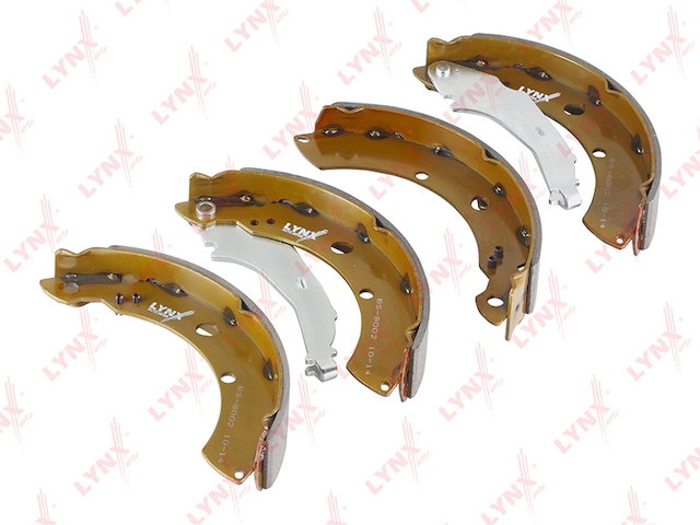 Купить LYNXAUTO BS8002 Колодки тормозные задние барабанные 6RU698525A 230x40