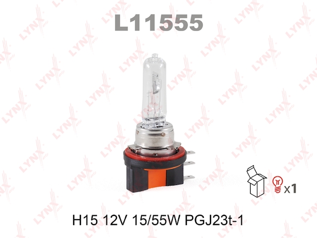 Купить LYNX L11555 ЛАМПА H15