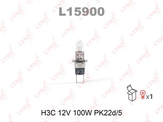 Купить LYNX L15900 Лампа галогеновая H3C 12V 100W PK22d/5 L15900