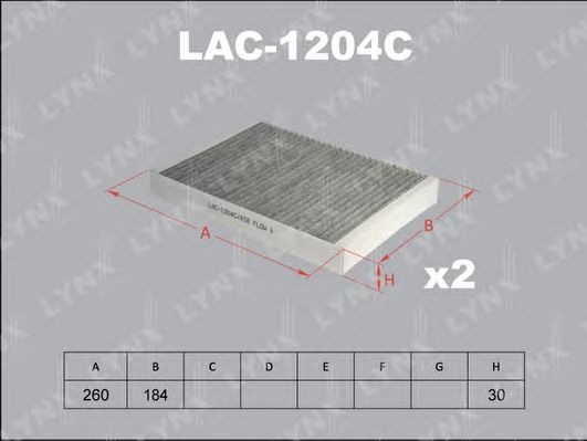 Купить запчасть LYNX - LAC1204C 