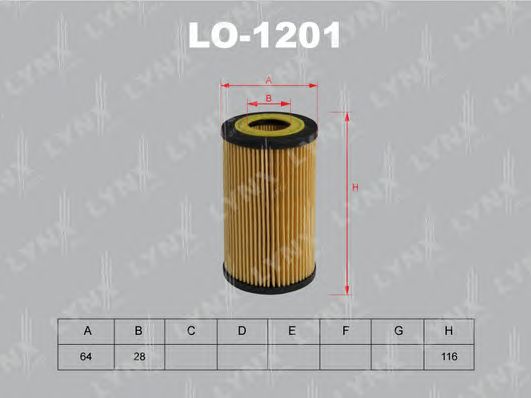 Купить LYNX LO-1201 Фильтр масляный подходит для MB C240-350(W202/203/204) 97/E 240-55(W210/211) 97-09/E350-500(W212) 09/ML320-55(W163/164) 98/S280-63(W220) 98-05/S350-500(W221) 05/Viano/Vito 3.0-3.7 03 LO-1201