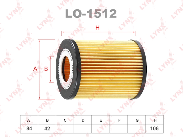 Купить LYNX LO-1512 Фильтр масляный подходит для BMW 3(E36/E46) 2.0-3.0 90-05/5(E39/E60) 2.0-3.0 96/7(E38) 2.8-4.0D 95-01/(E65) 3.0-4.0D 02 /X3(E83) 2.5-3.0/X5(E53) 3.0 LO-1512
