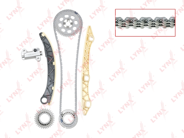 Купить LYNXAUTO TK0019 рем.к-кт цепи ГРМ!\ Honda Accord VIII 2.0 08-15/Civic 1.8 05>/CR-V III 2.0 07>