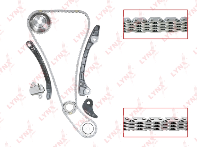 Купить LYNXAUTO TK0051 рем.к-кт цепи ГРМ!\ Nissan Juke/Note/Qashqai/Tiida/Micra/Cube 1.6 05>